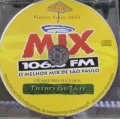 Cd Tribo De Jah Projeto Verao 2001 Mix 106.3 Fm (Usado)