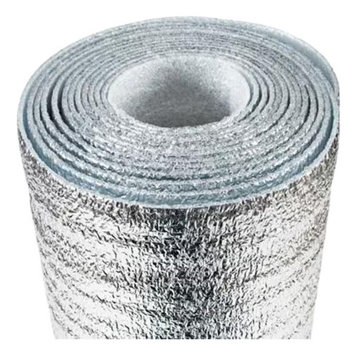 Aislante Termico Espuma  Doble Cara Aluminio 5mm X1mt X 20mt