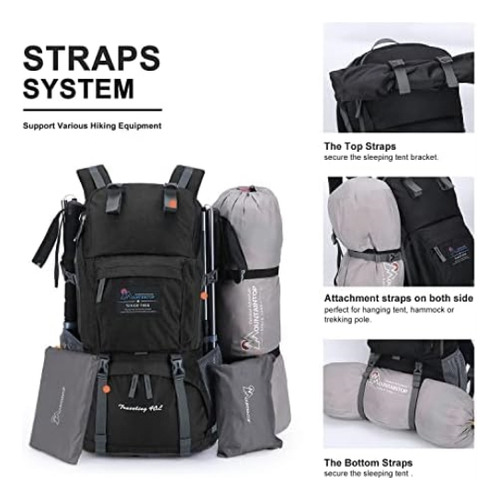 Mountaintop Mochila De Senderismo De 40 L Para Mujeres Y De