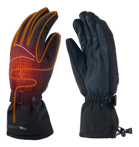 Guantes Con Pantalla Táctil Heated Mittens Para Motociclismo