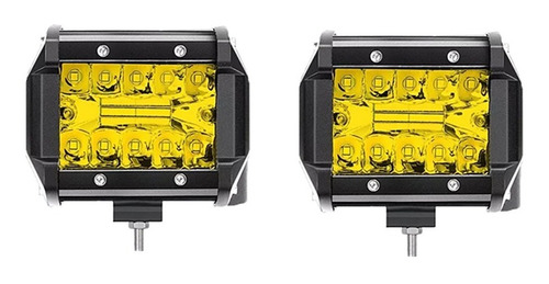 Neblinero Led Barra 60w Amarillo Neblinero Spot Beam 