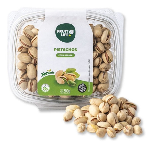 Pistacho Con Cáscara Tostado Y Salado Pack 6 Unidades X 200g