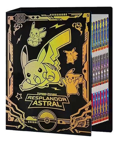 Álbum Grande Pikachu Para 432 Cartas