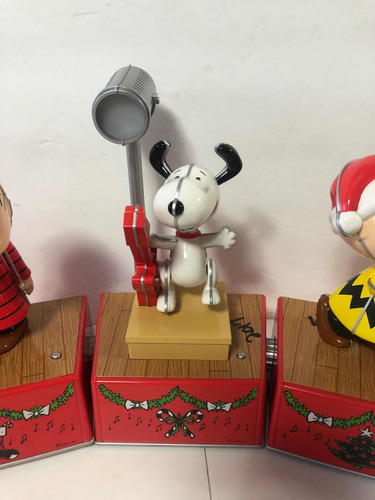 Snoopy Hallmark Set De Ornamentos Navideños (Usado)