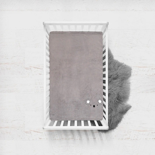 Cobertor Bordado Cunero Calientito Y Pachon. Varios Diseños. Baby Koala