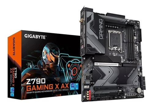 Placa Mãe Gigabyte Z790 Gaming X Ax Ddr5 Wifi6e 2.5gb Lan Cor Preto