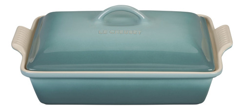 Le Creuset Cazuela Rectangular Cubierta De Stoneware Heritag