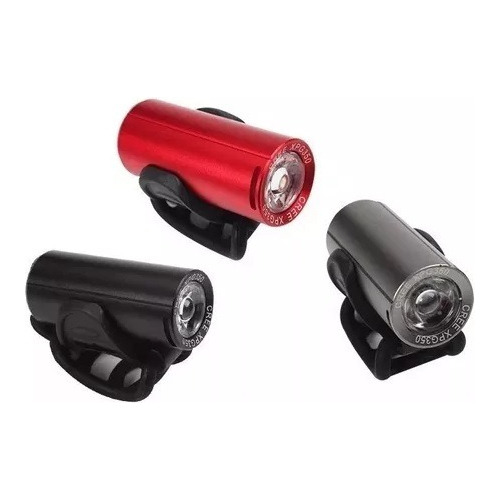 Combo Luces Recargables Bicicleta Delantera Y Trasera