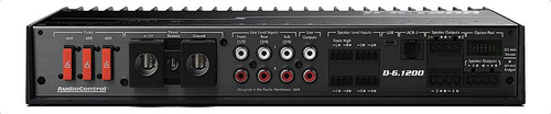 Audiocontrol D-6.1200 Amplificador De Matriz Dsp De 6 Canale