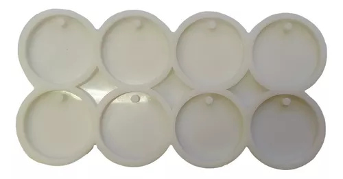  6 moldes de silicona para resina, moldes de resina
