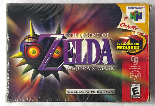 The Legend Zelda Majora's Mask Nintendo 64 B Rtrmx Vj