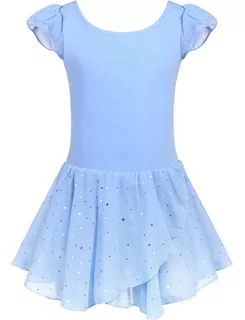 Vestido Tutú Leotardos Ballet Para Niñas