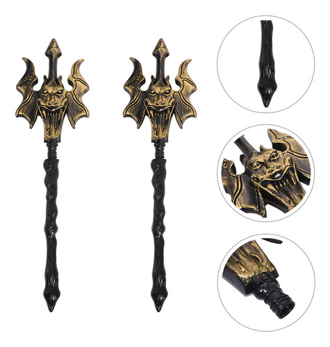 Horquilla Con Varilla Roscada Horrif Trident Prop, 2 Unidade