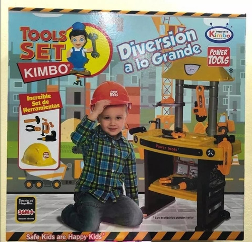 Set De Herramientas Juguete Infantil Niños Con Accesorios   