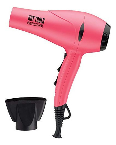 Secadora De Cabello Hot Tools 1875w Ionic Dryer Color Rosa chicle