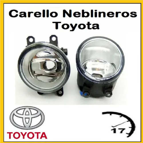 Carello Neblineros Toyota Corolla  2009 2010  2012 2014