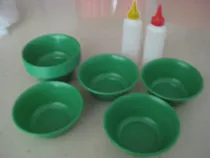 Comprar Tazas Plástica Para Sopa  ( 9 Tazas+ 2 Envases Salsa)