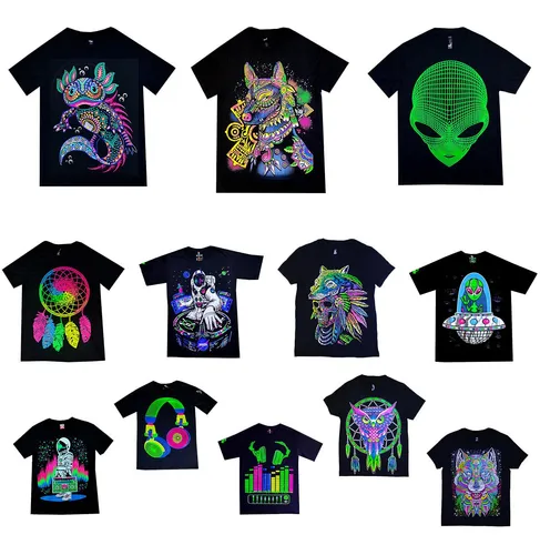 Playeras con online estampado neon
