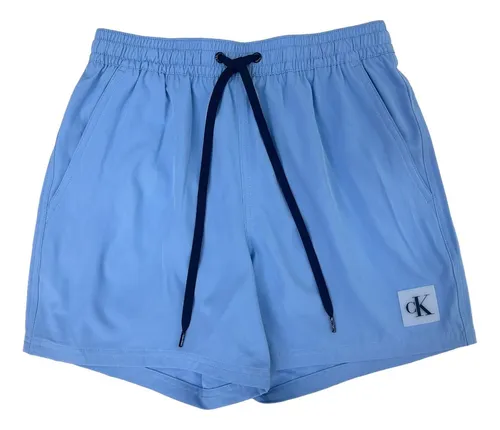 Short de bain calvin klein bleu hotsell