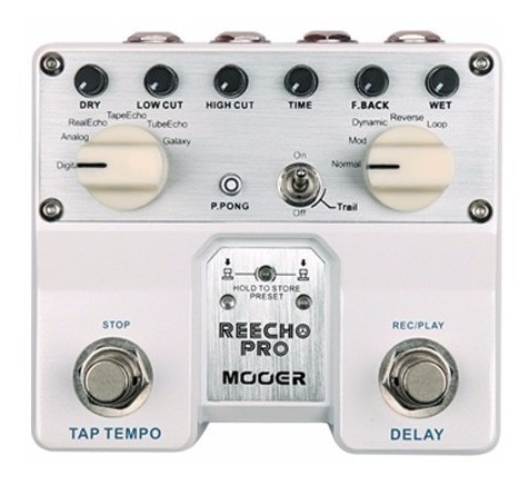 Pedal De Delay Mooer Reecho Pro Tdl1