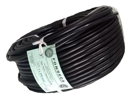 Cable Tipo Taller 3x2,5 Mm Rollo X 30m Fonseca Por E631