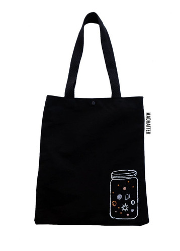 Bolsa Totebag Eco Universo Planetas Alien