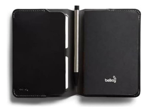 Portada Del Cuaderno De Bellroy (folio De Cuero Para Negro