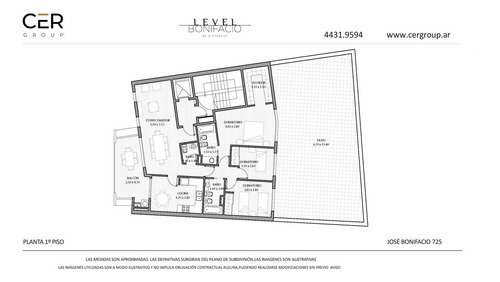 Jose Bonifacio 725 PISOS 120 M2 CON COCHERA TERMINADOS!!
