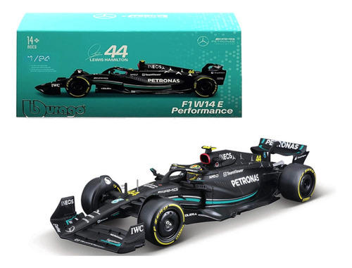 Mercedes Benz Amg F1 1/24 23 W14 #44 Lewis Hamilton Acrílico