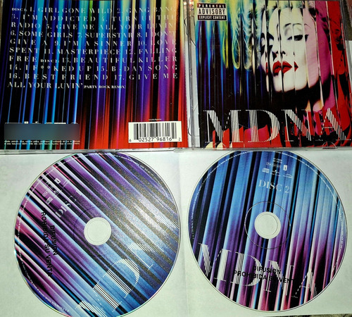 Madonna Cd  Mdna Doble Difusión Excelente Estado! Ideal F