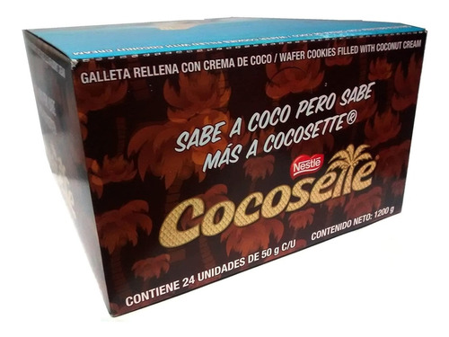 Cocosette Caja X24 Und.