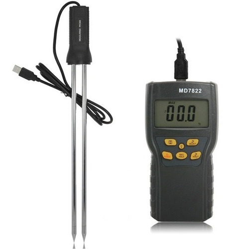 Imagen 6 de 8 de Medidor Digital De Humedad En Granos Almacenados Md7822