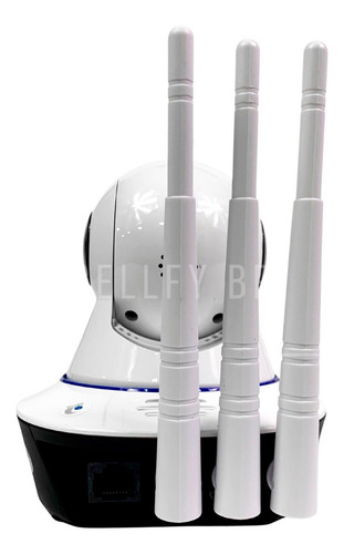 Imagem 9 de 9 de Câmera Ip 3 Antenas Wifi Wireless Yoosee 3ª Geração Noturna