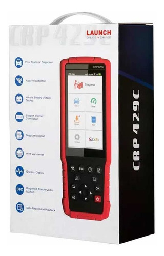 Imagen 5 de 9 de Scanner Launch Crp429c Obd2 Airbag Abs + 11 Funciones Más