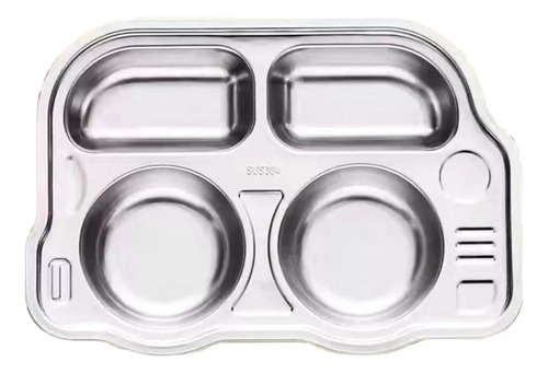 Plato De Comida De Dibujos Animados
