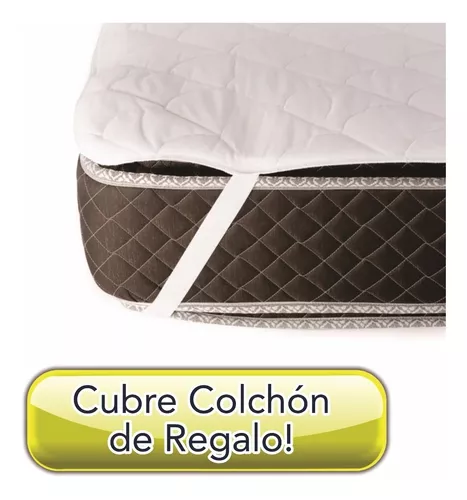 Colchón Cannon Exclusive Pillow 150 X 190 + 2 Almohadas De Regalo + 1 Cubre  Colchon + Envio Sin Cargo A Caba