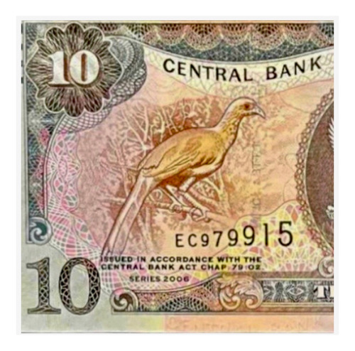 Trinidad & Tobago - 10 Dolares - Año 2006 - P #48 - Barras