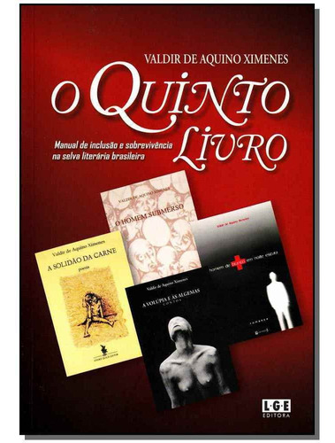 Quinto Livro, O, De Ximenes, Valdir De Aquino. Editora Ler Editora(antiga Lge) Em Português