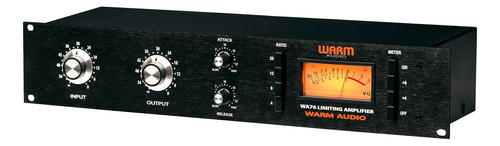 Warm Audio Wa76 Compresor Discreto De Un Solo Canal, Negro