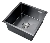 Comprar Bacha Negra Cocina Pileta 45cm Premium Acero Inoxidable 304 Color Negro Nano Black Acero Inoxidable 304