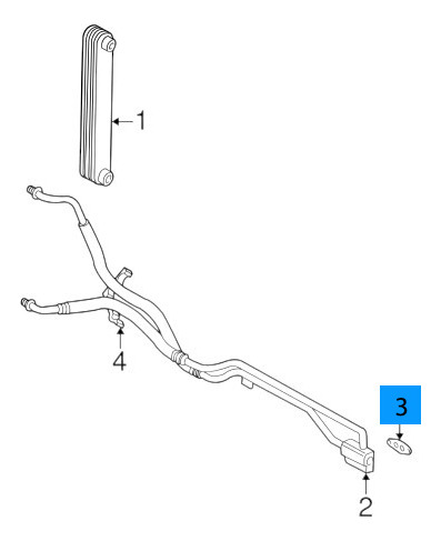 Junta Enfriador Aceite Motor Avalanche 1500 5.3l V8 2006