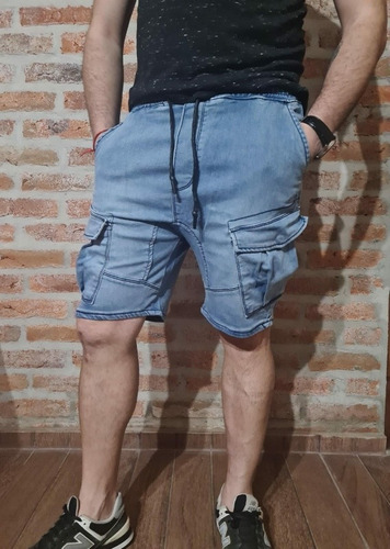 Bermuda De Jeans Hombre 