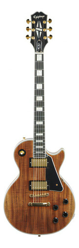 Guitarra EpiPhone Les Paul Personalizada Koa Natural