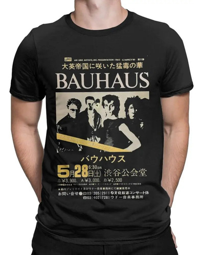 Camiseta De Manga Corta Con Estampado Gráfico Bauhaus