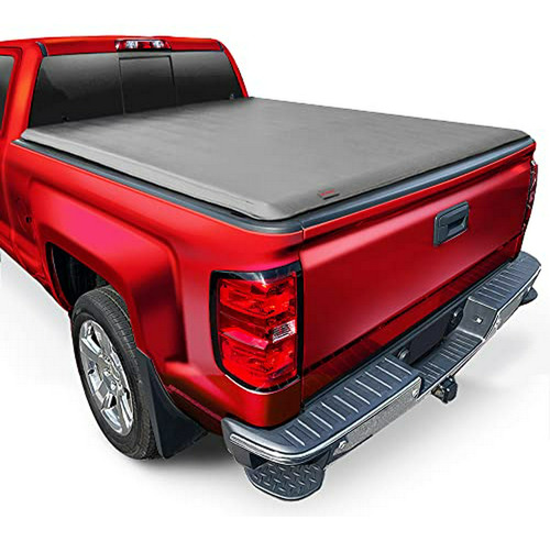 Cubierta De Tonneau Compatible Con Chevy Silverado Gmc Sierr