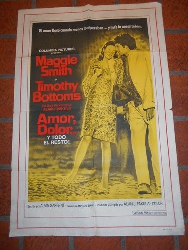 Afiche De Cine Amor Dolor Y Todo El Resto