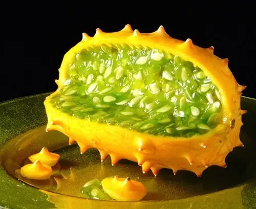 20 Semillas De Kiwano Exquisito Nutritivo!!!!!!