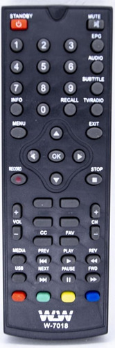 Kit 20un Controle Remoto  Dvd Vhf Ref:7018