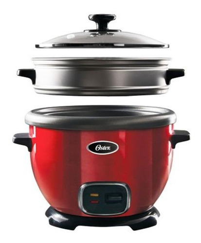 Olla Arrocera Oster 1.8l Antiadherente Ckstrc5731r - Rojo