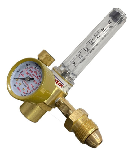 Regulador Con Flujómetro Para Gas Argón Flametech